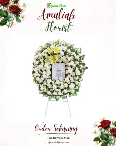 Krans Bunga Duka Cita di Ujung Lare